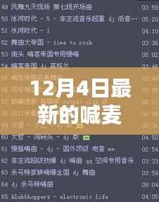 最新喊麦歌曲排行榜指南，获取并了解12月4日喊麦歌曲排行榜动态