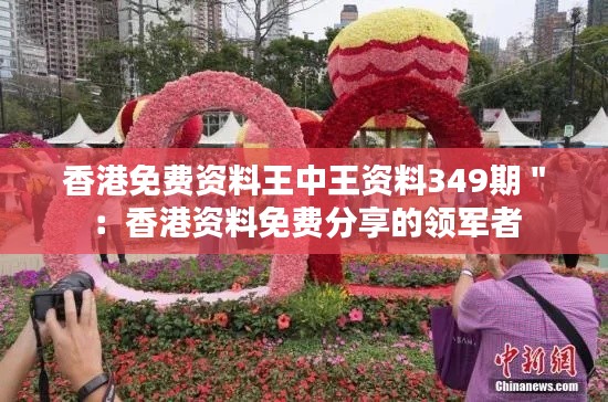 香港免费资料王中王资料349期":香港资料免费分享的领军者