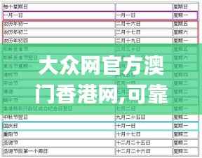 大众网官方澳门香港网,可靠执行计划_PalmOS16.230