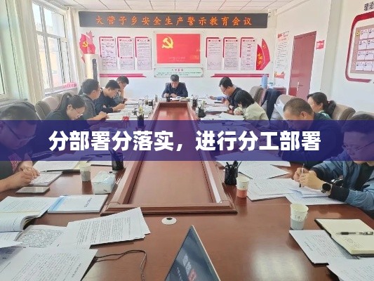 分部署分落实,进行分工部署