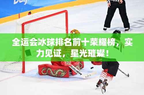 全运会冰球排名前十荣耀榜,实力见证,星光璀璨!